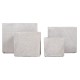 ΣΕΤ 4ΤΜΧ ΓΛΑΣΤΡΕΣ ΤΕΤΡΑΓΩΝΕΣ FB94730 FIBERCLAY ΓΚΡΙ CEMENT 37x37x32Υεκ.