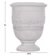 ΣΕΤ 3ΤΜΧ ΓΛΑΣΤΡΕΣ ΜΕ ΑΝΑΓΛΥΦΟ FB94729 FIBERCLAY-ΣΕ ΥΠΟΛΕΥΚΟ Φ58x72.5Υεκ