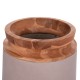 ΔΙΑΚΟΣΜΗΤΙΚΑ ΒΑΖΑ ΔΑΠΕΔΟΥ 2ΤΜΧ FB921140.04 FIBER CEMENT TAUPE-ΞΥΛΟ ΤΕΑΚ 47Υ & 60Υεκ