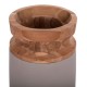 ΔΙΑΚΟΣΜΗΤΙΚΑ ΒΑΖΑ ΔΑΠΕΔΟΥ 2ΤΜΧ FB921140.04 FIBER CEMENT TAUPE-ΞΥΛΟ ΤΕΑΚ 47Υ & 60Υεκ
