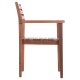 ΠΟΛΥΘΡΟΝΑ FB96358 ΞΥΛΟ TEAK ΣΕ ΦΥΣΙΚΟ--58x58,5x88Υεκ.