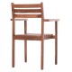 ΠΟΛΥΘΡΟΝΑ FB96358 ΞΥΛΟ TEAK ΣΕ ΦΥΣΙΚΟ--58x58,5x88Υεκ.