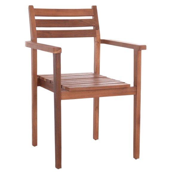 ΠΟΛΥΘΡΟΝΑ FB96358 ΞΥΛΟ TEAK ΣΕ ΦΥΣΙΚΟ--58x58,5x88Υεκ.