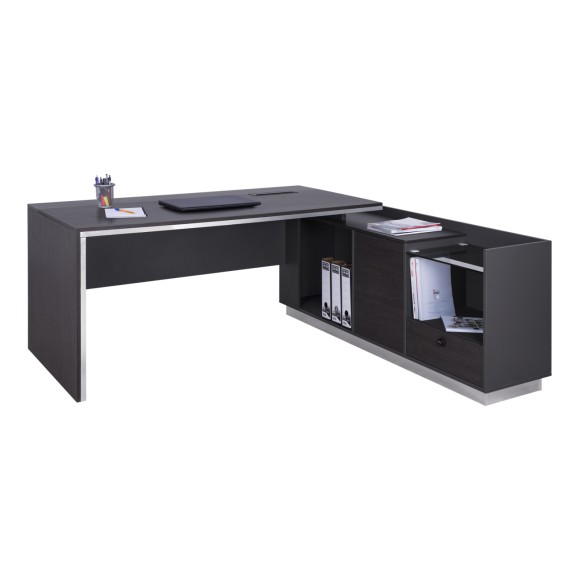 ΓΡΑΦΕΙΟ ΕΠΑΓΓΕΛΜΑΤΙΚΟ ΔΕΞΙΑ ΓΩΝΙΑ FB92086R 180X170X76Υ εκ.