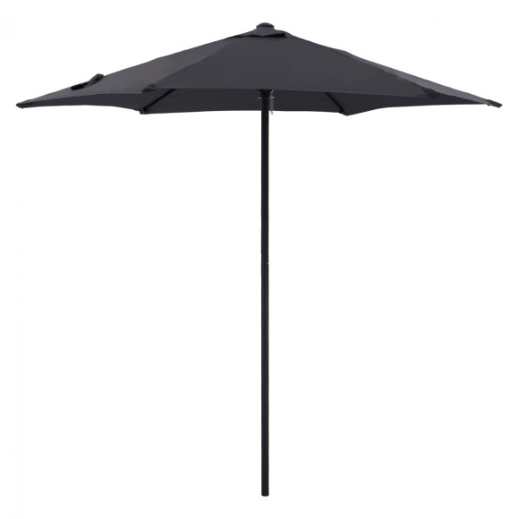 ΟΜΠΡΕΛΑ ΑΛΟΥΜΙΝΙΟΥ 2.50Μ ΜΕ 6 ΑΚΤΙΝΕΣ ΓΚΡΙ ΠΑΝΙ FB96030.10