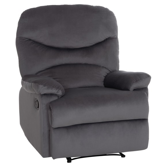 ΠΟΛΥΘΡΟΝΑ RELAX FB93298.01 ΓΚΡΙ ΒΕΛΟΥΔΟ 85x90x95Υεκ.