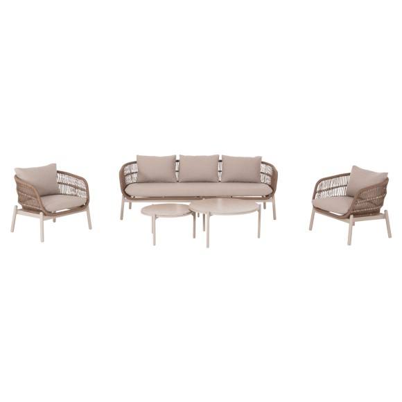 ΣΕΤ ΣΑΛΟΝΙ ΕΞ.ΧΩΡΟΥ 5ΤΜΧ FB96470.02 ΑΛΟΥΜΙΝΙΟ-ΣΧΟΙΝΙ-ΚΕΡΑΜΙΚΟ TOP--APRICOT