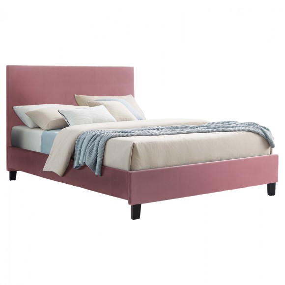 ΚΡΕΒΑΤΙ ΑΠΟ ΒΕΛΟΥΔΟ ΣΑΠΙΟ ΜΗΛΟ FB9553.12 ΓΙΑ ΣΤΡΩΜΑ 150x200 EK.