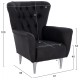 ΠΟΛΥΘΡΟΝΑ ΜΠΕΡΖΕΡΑ Τ. CHESTERFIELD ΣΕ ΧΡΩΜΑ ΜΑΥΡΟ FB99217.01 87x88x100 εκ.