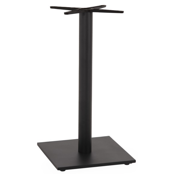 ΒΑΣΗ ΜΕΤΑΛΛΙΚΗ ΜΠΑΡ ΜΕΣΑΙΟΥ ΥΨΟΥΣ ΓΚΡΙ ΜΑΤ FB9474.20 ΣΤΑΥΡΟΣ 46Χ46εκ 45Χ45Χ94Υεκ.