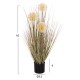 ΔΙΑΚΟΣΜΗΤΙΚΟ ΣΥΝΘΕΤΙΚΟ ΦΥΤΟ FB94016 DANDELION/GRASS ΣΕ ΓΛΑΣΤΡΑ Φ9,5x9-62Υεκ.