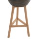 ΓΛΑΣΤΡΑ ΑΠΟ RATTAN ΚΑΙ BAMBOO FB97724 36Χ35Χ95Yεκ.ΦΥΣΙΚΟ - ΠΡΑΣΙΝΟ