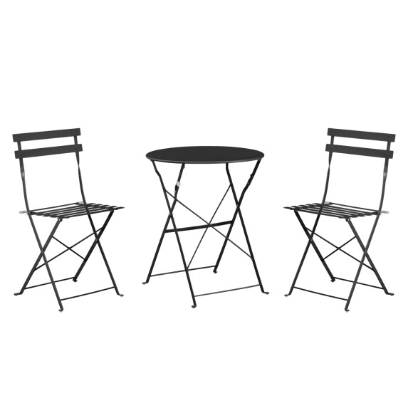 ΣΕΤ ΖΑΠΠΕΙΟΥ 3TMX FB921118.02 ΜΕΤΑΛΛΙΚΟ ΣΕ ΜΑΥΡΟ ΧΡΩΜΑ