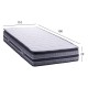 ΣΤΡΩΜΑ DREAMTOPIA FRANKLIN FB9657.110 BONNELL SPRING ΜΕ ΑΝΩΣΤΡΩΜΑ 110x190x29Y εκ.