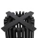ΒΑΣΗ BAR STAND ΕΣΩΤ.ΧΩΡΟΥ ΜΕΣ.ΥΨΟΥΣ ΣΤΡΟΓΓΥΛΗ FB99857.12 MINDI ΞΥΛΟ ΣΕ ΜΑΥΡΟ Φ40x90Υεκ.