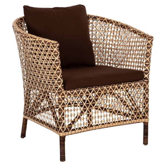 ΠΟΛΥΘΡΟΝΑ ΕΞΩΤ.ΧΩΡΟΥ FB96111-RATTAN ΚΑΦΕ ΚΑΙ ΦΥΣΙΚΟ-ΜΑΞΙΛΑΡΙΑ ΚΑΦΕ 82x76x85Υεκ