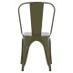 ΚΑΡΕΚΛΑ ΜΕΤΑΛΛΙΚΗ FB98641.43 ΣΕ DARK OLIVE GREEN 44x47x84.5Υεκ.