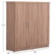 ΝΤΟΥΛΑΠΑ 3ΦΥΛΛΗ ΜΕ ΡΑΦΙΑ FB92482.01 SONAMA OAK ΜΕΛΑΜΙΝΗ 120-116x40x123,5Υεκ.