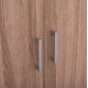 ΝΤΟΥΛΑΠΑ 3ΦΥΛΛΗ ΜΕ ΡΑΦΙΑ FB92482.01 SONAMA OAK ΜΕΛΑΜΙΝΗ 120-116x40x123,5Υεκ.