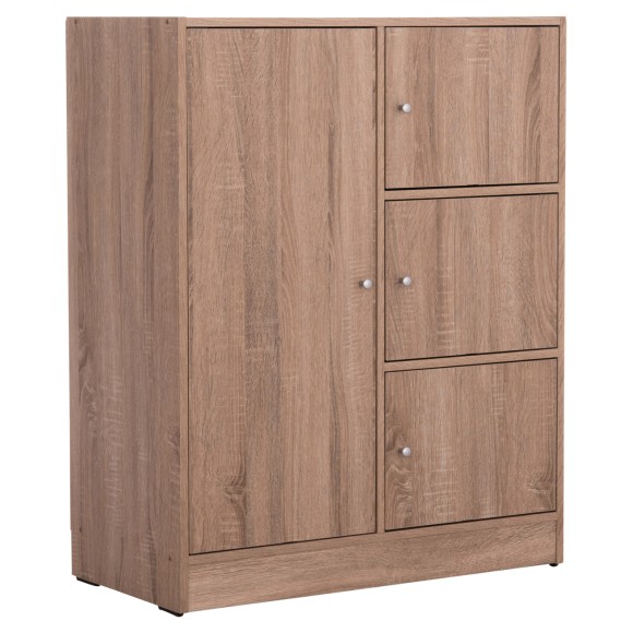 ΝΤΟΥΛΑΠΙ ΜΕ 4 ΑΠΟΘ.ΧΩΡΟΥΣ FB92479.02 SONAMA OAK ΜΕΛΑΜΙΝΗ 80x39,5x99,5Υεκ.