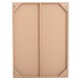 ΠΙΝΑΚΑΣ ΟΡΘΟΓΩΝΙΟΣ FB94521 MDF ΣΕ ΜΠΕΖ ΧΡΩΜΑ 60x4(πάχος)x80Υεκ.