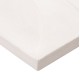 ΠΙΝΑΚΑΣ ΤΕΤΡΑΓΩΝΟΣ FB94508 MDF ΣΕ ΥΠΟΛΕΥΚΟ ΧΡΩΜΑ 80x4(πάχος)x80Υεκ.