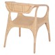 ΠΟΛΥΘΡΟΝΑ ΕΣΩΤ.ΧΩΡΩΝ FB99956.01 ΦΥΣΙΚΟ RATTAN 62x60x79Υεκ.