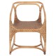 ΠΟΛΥΘΡΟΝΑ FB99955.02 ΦΥΣΙΚΟ RATTAN-ΚΑΡΥΔΙ ΧΡΩΜΑ 60x57x79Υεκ.