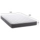 ΣΤΡΩΜΑ DREAMTOPIA ΣΕΙΡΑ LULLABY ALOE VERA FB9655.160 BONNELL SPRING 160x200x20Y εκ.