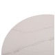 ΤΡΑΠΕΖΙ ΣΑΛΟΝΙΟY FB918022.02 ΚΕΡΑΜΙΚΟ TOP-MDF ΒΑΣΗ-ΚΡΕΜ ΛΕΥΚΟ Φ80x41Υεκ.