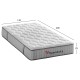 ΣΤΡΩΜΑ ΗΜΙΔΙΠΛΟ FB9748.02 POCKET SPRINGS--ΛΕΥΚΟ 120x200x25Υεκ.