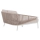 DAYBED FB96474.02 ΛΕΥΚΟ ΑΛΟΥΜΙΝΙΟ--ΣΧΟΙΝΙ--OLEFIN 157x147x88Υεκ