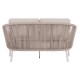 DAYBED FB96474.02 ΛΕΥΚΟ ΑΛΟΥΜΙΝΙΟ--ΣΧΟΙΝΙ--OLEFIN 157x147x88Υεκ