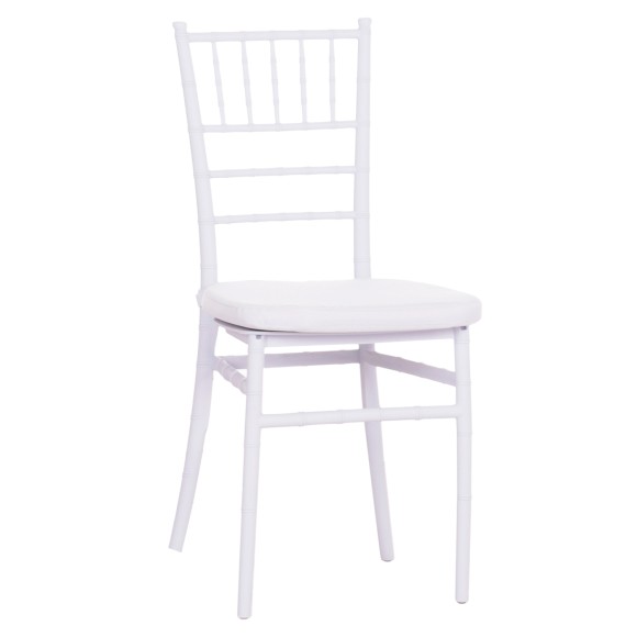 ΚΑΡΕΚΛΑ CATERING TIFFANY ΜΕ ΜΑΞΙΛΑΡΙ FB921104 ΛΕΥΚΟ ΠΟΛΥΠΡΟΠΥΛΕΝΙΟ 39x47x89Yεκ.