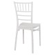 ΚΑΡΕΚΛΑ ΠΟΛΥΠΡΟΠΥΛΕΝΙΟΥ CATERING TIFFANY FB98058.31 ΛΕΥΚΟ 39x46x89Υεκ.