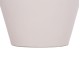 ΔΙΑΚΟΣΜΗΤΙΚΟ ΒΑΖΟ ΔΑΠΕΔΟΥ FB94661.02 FIBER CEMENT ΛΕΥΚΟ--ΞΥΛΟ ΤΕΑΚ Φ60x115Υεκ.