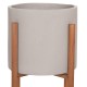 ΓΛΑΣΤΡΑ ΕΣΩΤ.ΧΩΡΟΥ FB94684.03L FIBER CEMENT ΧΡΩΜΑ ΓΚΡΙ--ΒΑΣΗ TEAK Φ27x66Υ