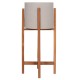 ΓΛΑΣΤΡΑ ΕΣΩΤ.ΧΩΡΟΥ FB94684.03S FIBER CEMENT ΧΡΩΜΑ ΓΚΡΙ--ΒΑΣΗ TEAK Φ27x56Υ