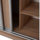 ΝΤΟΥΛΑΠΑ 3ΦΥΛΛΗ ΣΥΡΟΜΕΝΗ ΜΕ ΚΑΘΡΕΠΤΗ SONAMA OAK FB92435  200X60X210Υεκ
