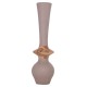 ΔΙΑΚΟΣΜΗΤΙΚΟ ΒΑΖΟ ΔΑΠΕΔΟΥ FB94660.05M FIBER CEMENT TAUPE--ΞΥΛΟ ΤΕΑΚ Φ45x148Υεκ