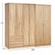ΝΤΟΥΛΑΠΑ 6ΦΥΛΛΗ FB921235.02 ΜΕΛΑΜΙΝΗ ΧΡΩΜΑ SONAMA 201x43x181Υεκ