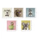 ΠΙΝΑΚΑΣ ΠΕΝΤΑΠΤΥΧΟ MDF CLEVER PETS FB97205.01 75X0,3X15 εκ.