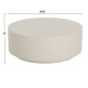 ΤΡΑΠΕΖΙ ΜΕΣΗΣ ΣΤΡΟΓΓΥΛΟ FB96579.02 ΜΠΕΖ FIBER CEMENT Φ90x34Υεκ.