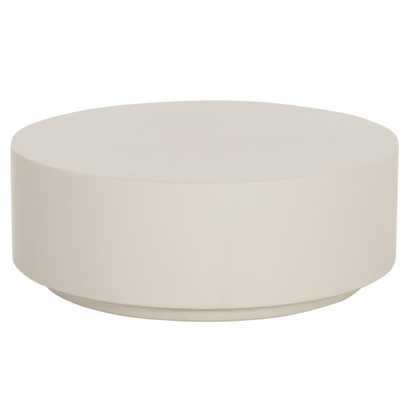 ΤΡΑΠΕΖΙ ΜΕΣΗΣ ΣΤΡΟΓΓΥΛΟ FB96579.02 ΜΠΕΖ FIBER CEMENT Φ90x34Υεκ.