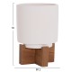 ΣΕΤ 3 ΓΛΑΣΤΡΕΣ ΜΕ TEAK ΒΑΣΕΙΣ FB94685 FIBER CEMENT ΣΕ 3 ΧΡΩΜΑΤΑ