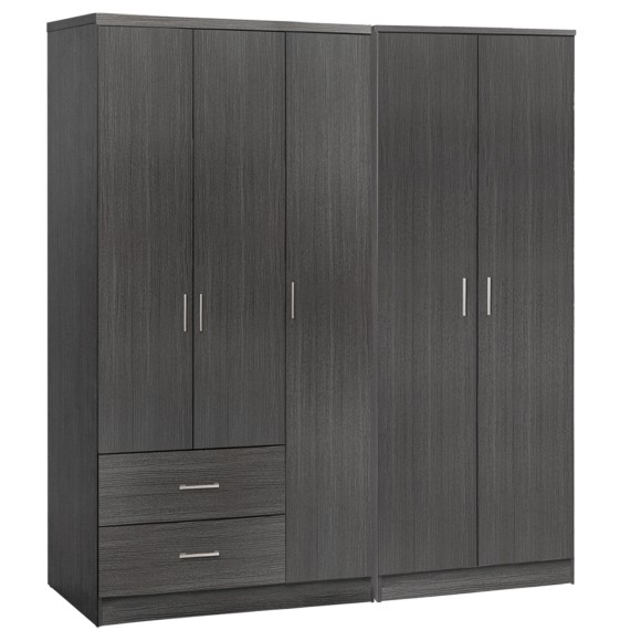 ΝΤΟΥΛΑΠΑ 5ΦΥΛΛΗ FB921234.01 ΜΕΛΑΜΙΝΗ ΧΡΩΜΑ ZEBRANO 150x42.5x181Υεκ
