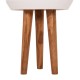 ΓΛΑΣΤΡΑ ΕΣΩΤ.ΧΩΡΟΥ FB94680.02L FIBER CEMENT ΛΕΥΚΟ--ΒΑΣΗ TEAK Φ38x62Υεκ