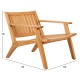 ΠΟΛΥΘΡΟΝΑ LOUNGE FB96617 ΞΥΛΟ TEAK ΣΕ ΦΥΣΙΚΟ 65x76x70Υεκ.