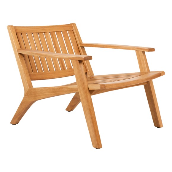 ΠΟΛΥΘΡΟΝΑ LOUNGE FB96617 ΞΥΛΟ TEAK ΣΕ ΦΥΣΙΚΟ 65x76x70Υεκ.