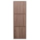 ΝΤΟΥΛΑΠΙ ΜΕ 3 ΑΠΟΘ. ΧΩΡΟΥΣ FB99939.11 SONAMA OAK ΜΕΛΑΜΙΝΗ 40x39x119Υεκ.